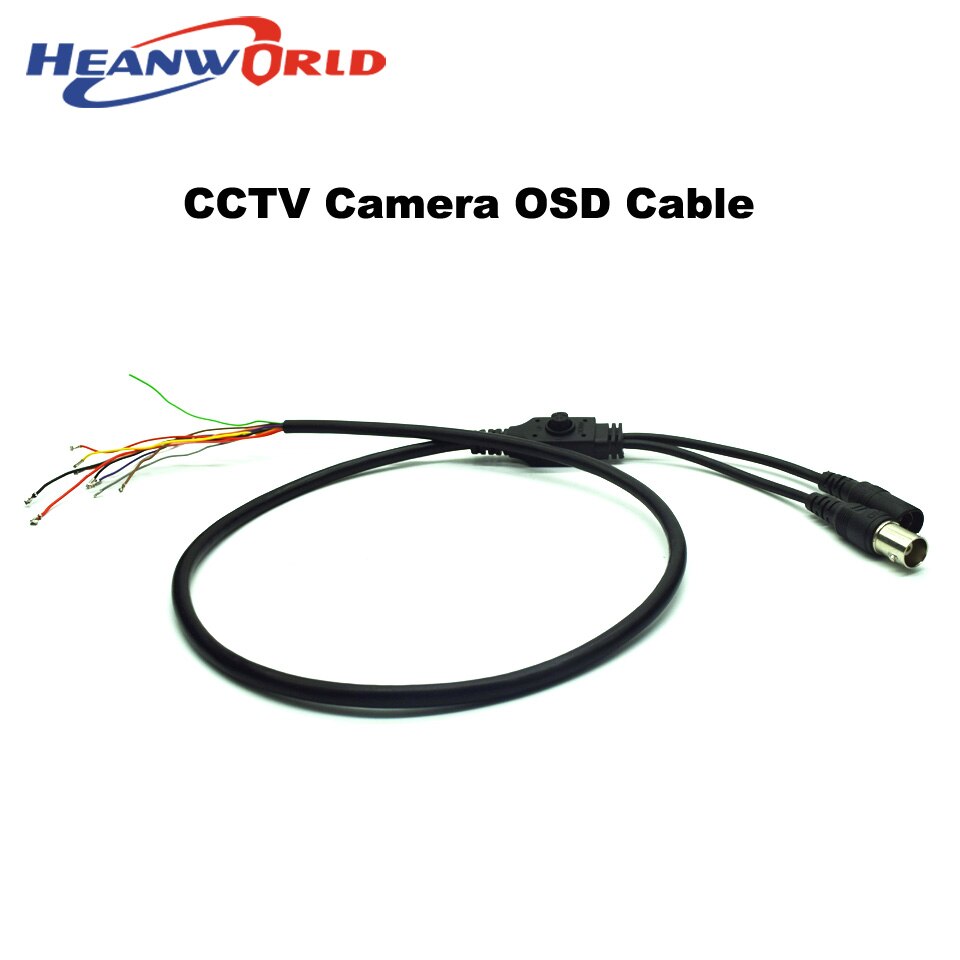 Heanworld OSD kabel voor SONY EFFIO-E camera of Andere camera ondersteuning OSD functie AHD Analoge camera kabel