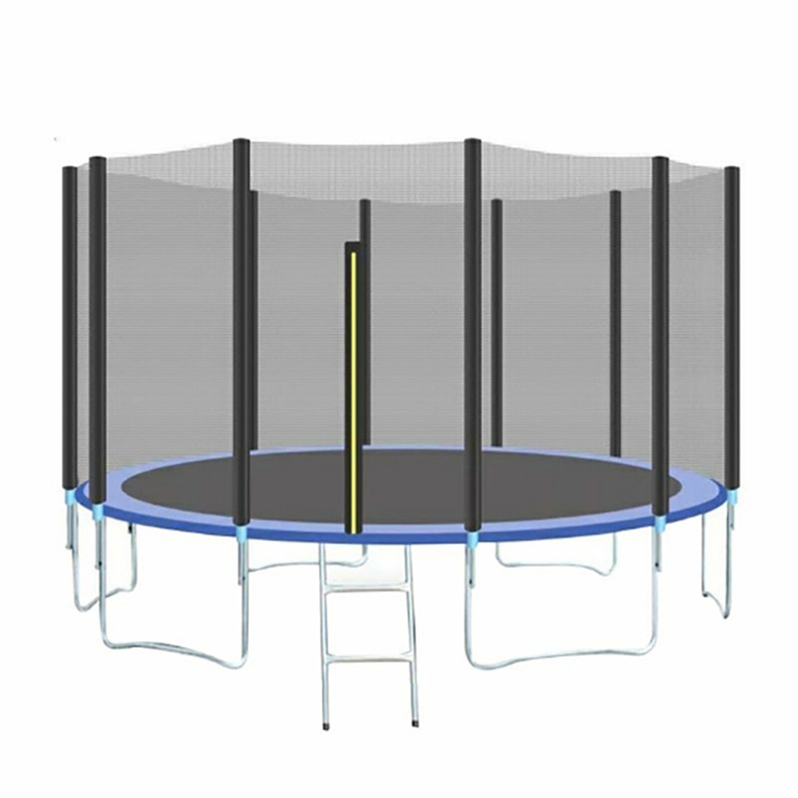 66.93in Trampoline Enclosure Durable PP Safe Nylon Trampoline Protection Net For Outdoor Children Injury Prevention
