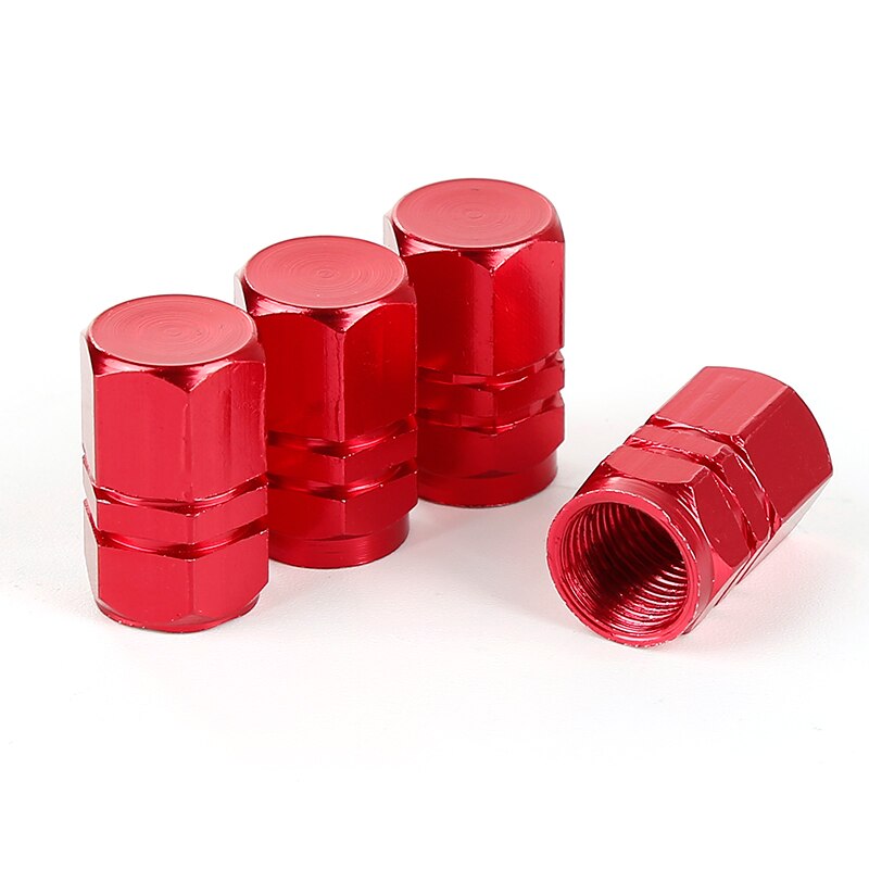 4 Stks/set Universele Auto Wiel Tubeless Stof Capdurable Corrosie En Waterbestendig Aluminium Ventieldopjes Auto Onderdelen