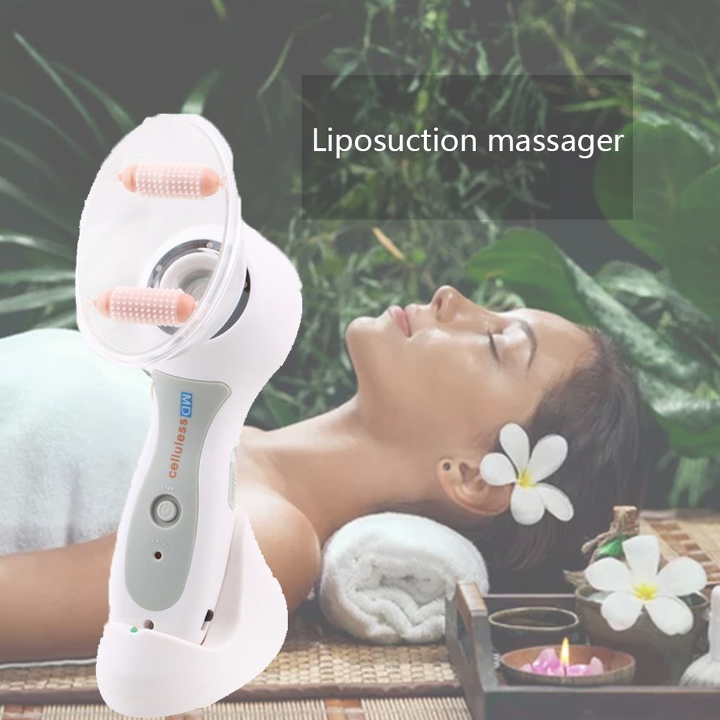 Draagbare lichaamsvacuüm anti-cellulitis massageblikken anti-cellulitis massageapparaat therapie gewichtsverlies hulpmiddel us /eu/uk/au stekker