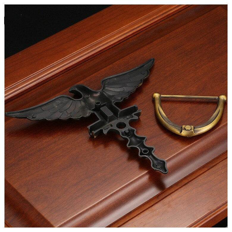 Knocker Door Anti-theft Door Knocker European Eagle Head Zinc Alloy Knocker Ring Home Decoration Ring Door Handle Hardware