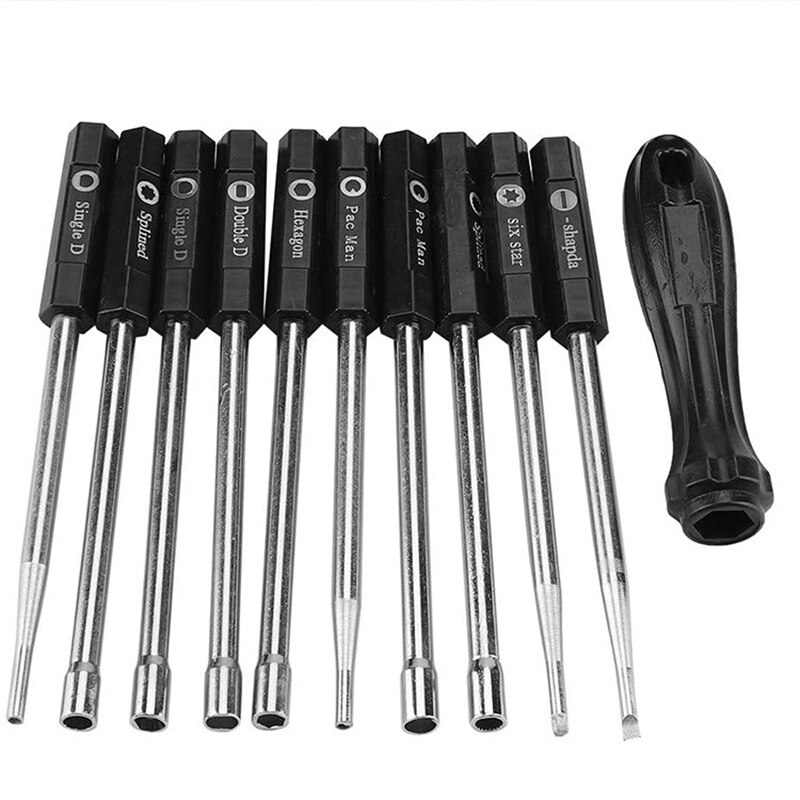 Top10Pcs Carburetor Adjustment Screwdriver Carburator Tool Kit for Engine Trimmer Weedeater Chainsaw