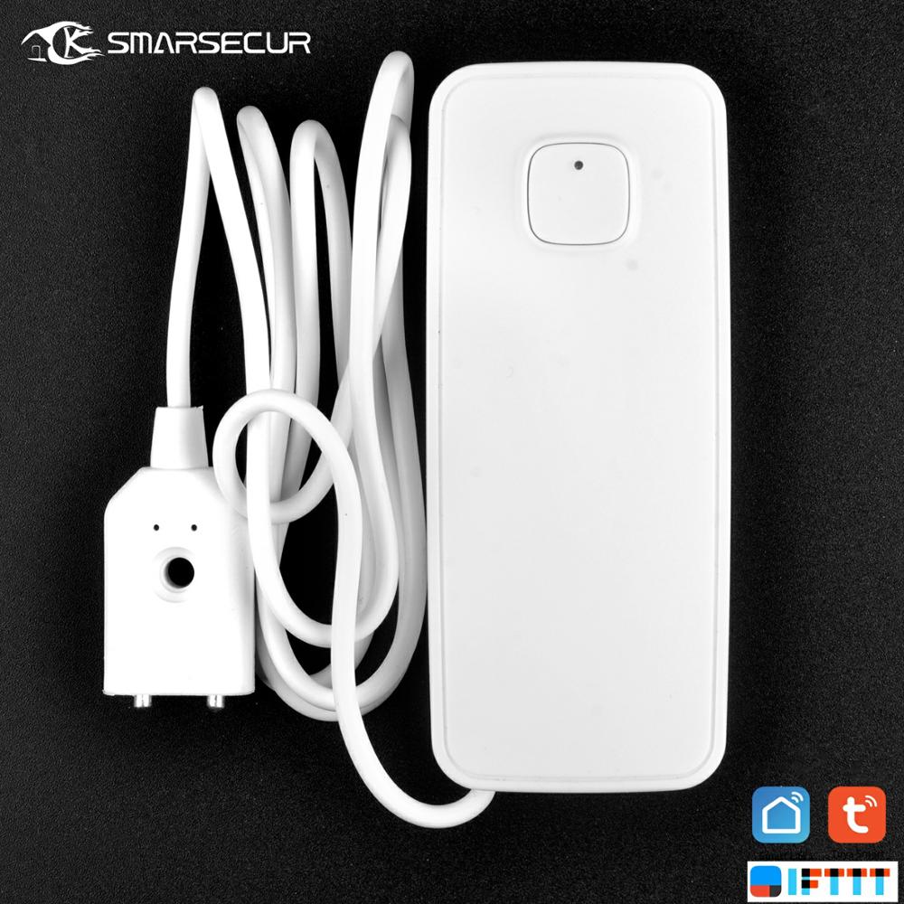 Wifi Water lekkage detector sensor Home security Overstroming Overloop Alarm app kennisgeving