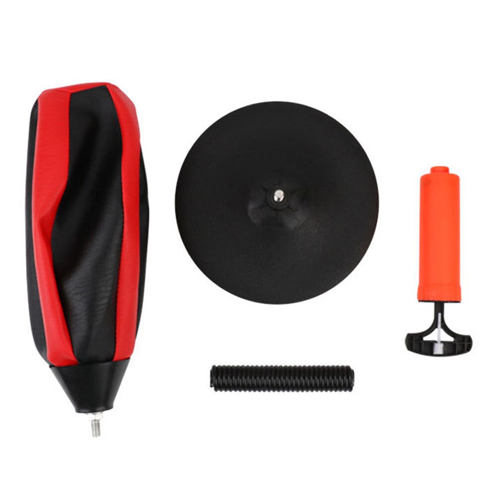 Inflatable Desktop Speed Ball with Strong Suction Cup and Inflation Pump Boxing Punching Bag Stress Buster Relief