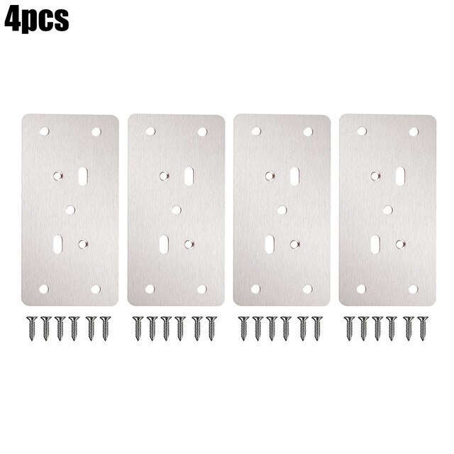 Kitchen Cupboard Door Hinge Repair Plate Cabinet Hinge Repair Kit Side Panels Mount Plates Drawer Window Furniture Accessories: E