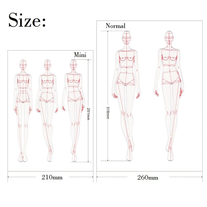 règle tissu ligne dessin vêtements vêtement Prototype règle humaine dynamique modèle pour école étudiant dessin
