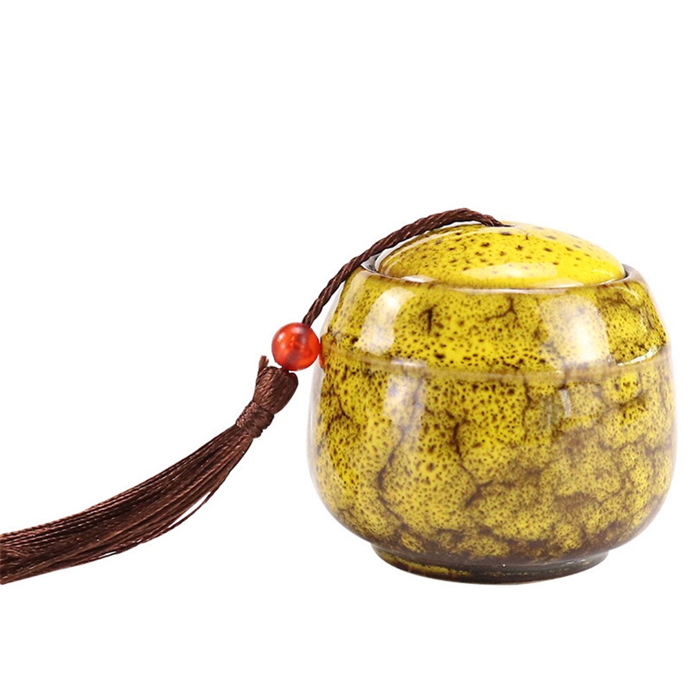 Zwierzęta ceramika urna placki kot ptaki zwierzęta kremacja popioły pogrzeb trumna pogrzeb pamiątka zwierzęta pamiątki dom zbiornik: żółty