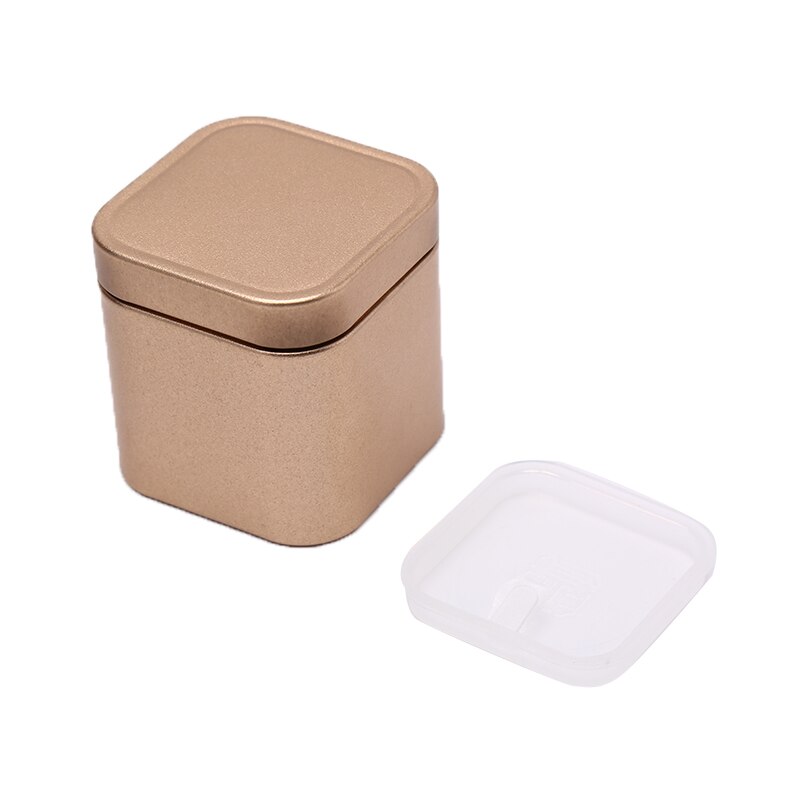 1pc Mini Tea Can Travel Portable Flower Tea Packaging Sealed Cans Metal Trumpet Small Tea Cans Tin Box: 5