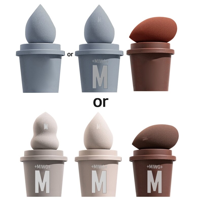 Makeup Blenders Coffee Cup Beauty Foundation Blending Sponges Egg Pear Teardrop Shape Beauty Make Up Blender