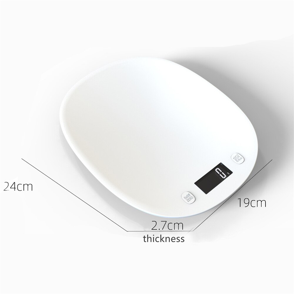 Digital Kitchen Food Scale 10kg/1g High Precision Weighing Flour Balance Electronic Cooking Baking Scales for Kitchen Accessory