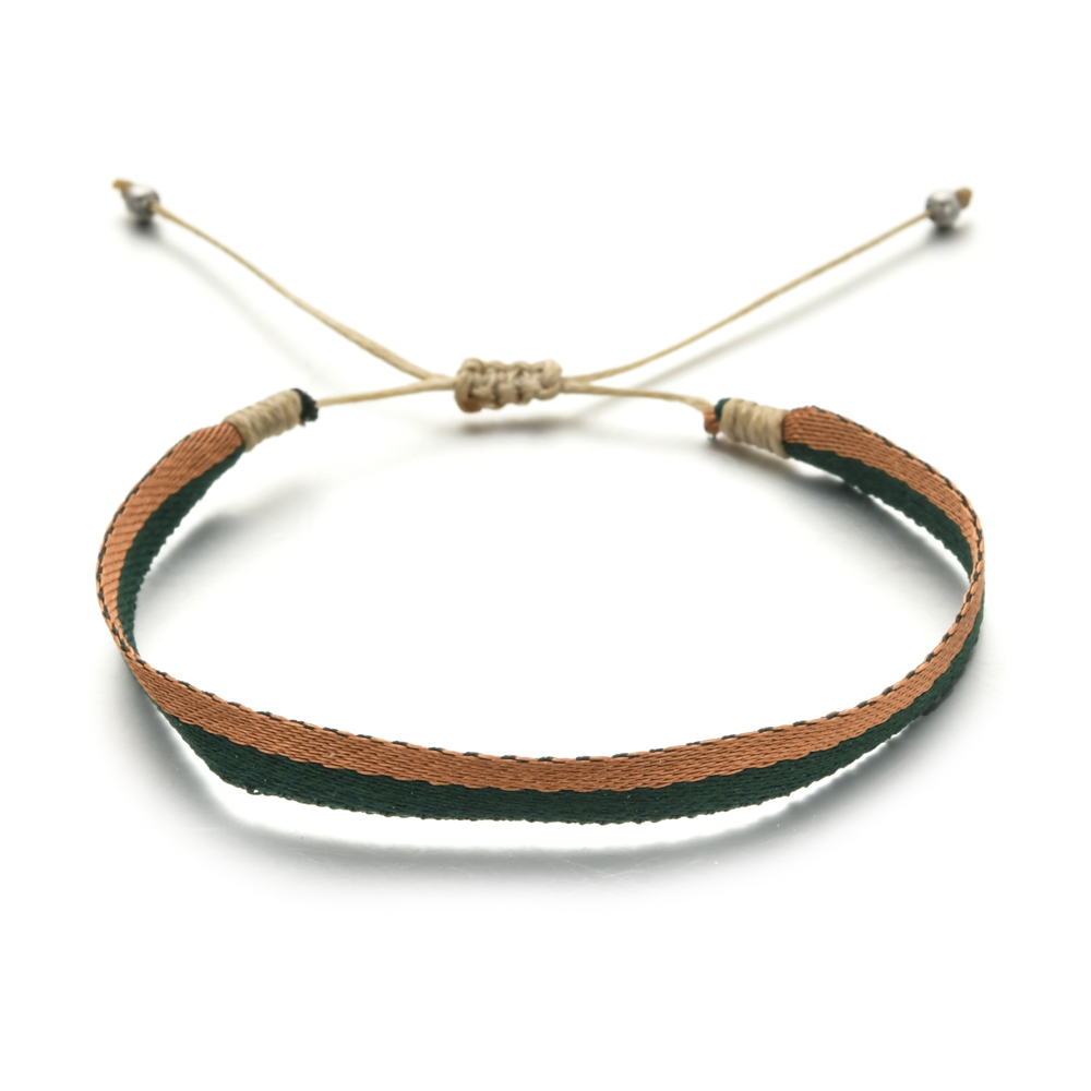 ZMZY trenzado Multicolor Boho mano pulsera tejida de Amistad los hombres y las mujeres Colombia nudo de cordón hecho a mano Wayuu playa de , joyería: QQ287