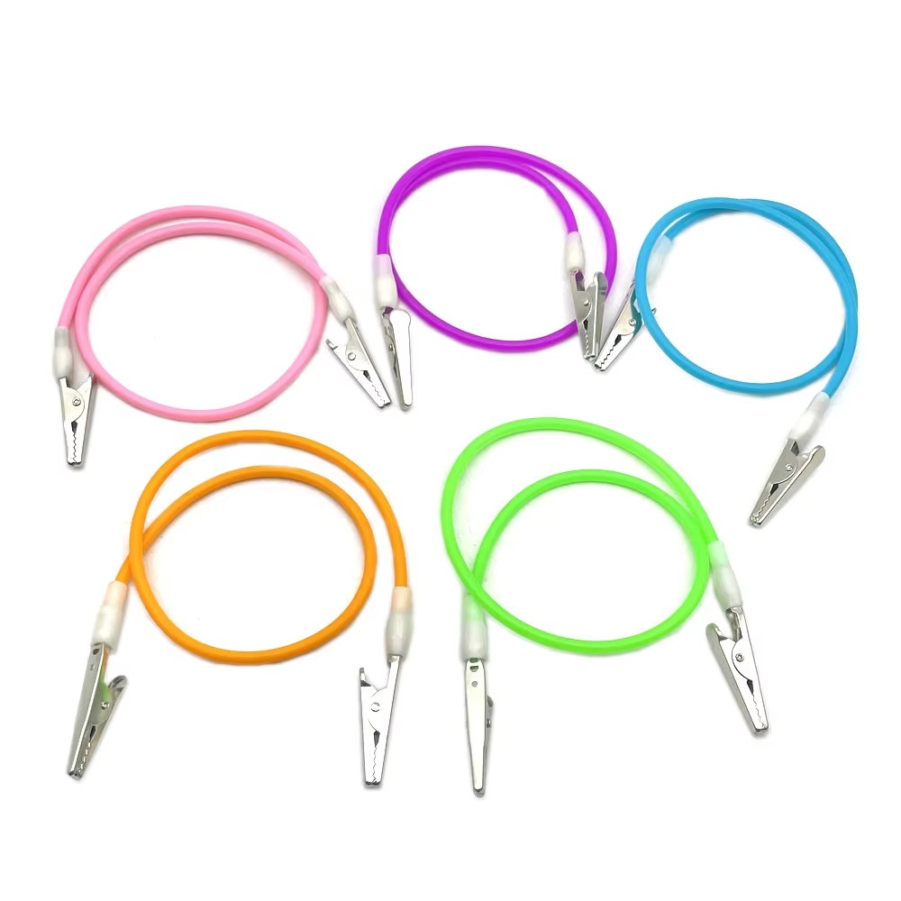 5-farbiges Material für orale Zahnmedizin, Schal-Clip/Serviettenhalter/Frühlingsseil, Zahnmedizin-Material, Serviettenhalter, Zahnarzt-Werkzeuge