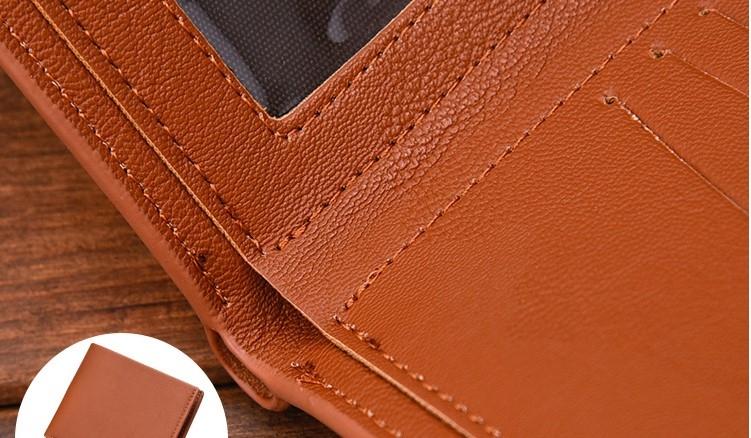 men wallets Short Bifold Men Purses multifunction Casual Soild wallet men With Coin Pocket Purses Male Wallets zk30