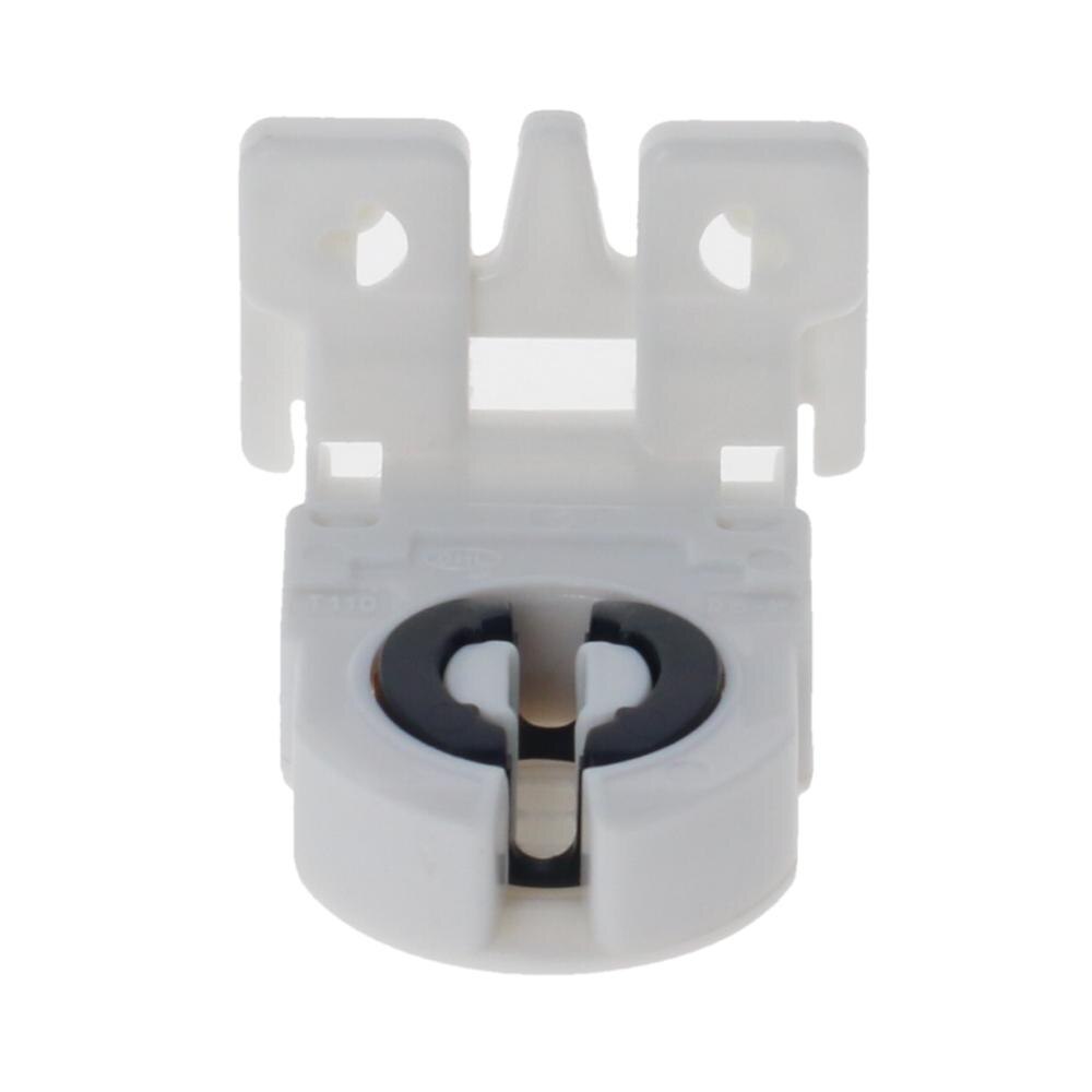 2 ~ 10 Pcs T8 Lamphouder Ac 500V 2A G13-F41F Wit T8 Buis G13 Fluorescerende Licht Led Lamp plastic Houder Socket Verlichting Accessoire