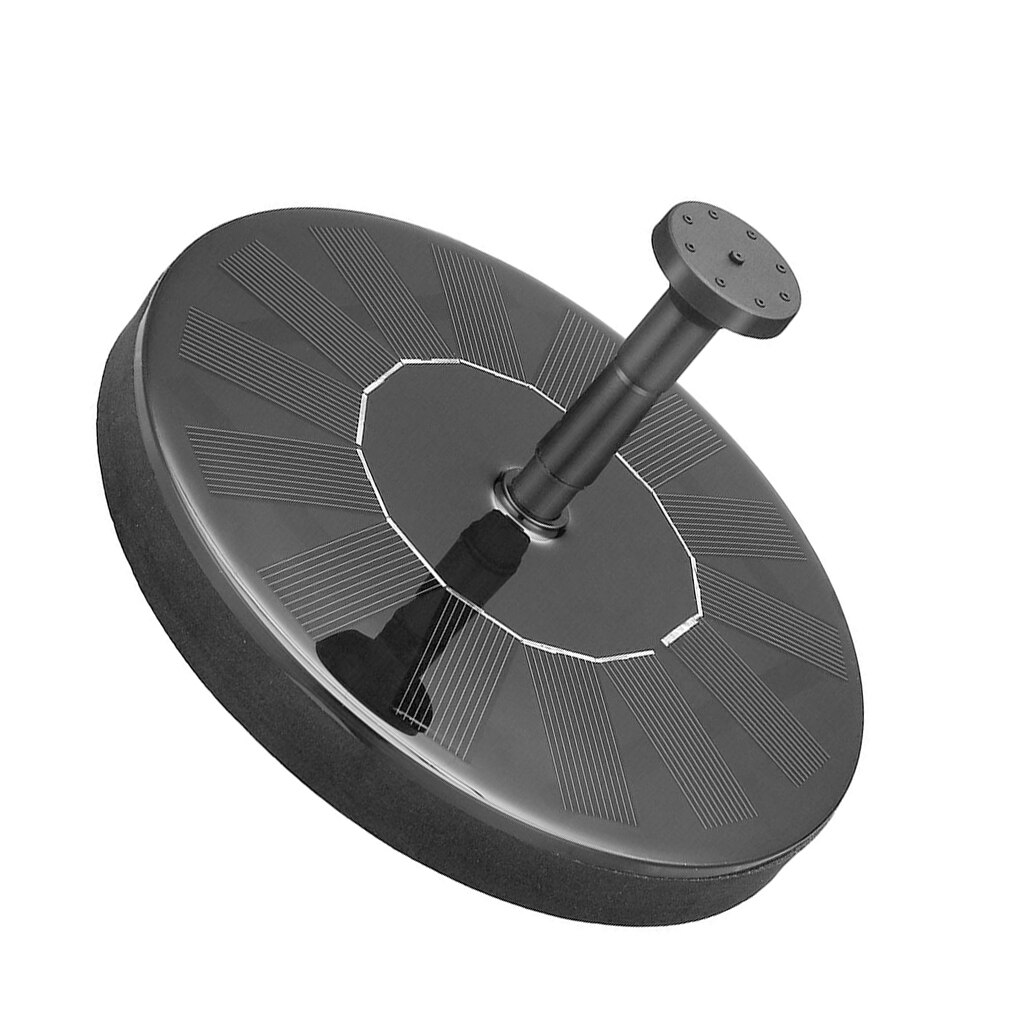 Mini Solar Water Fountain Pool Pond Waterfall Fountain Garden Decoration Outdoor Bird Bath Solar Powered Fountain Floating Water