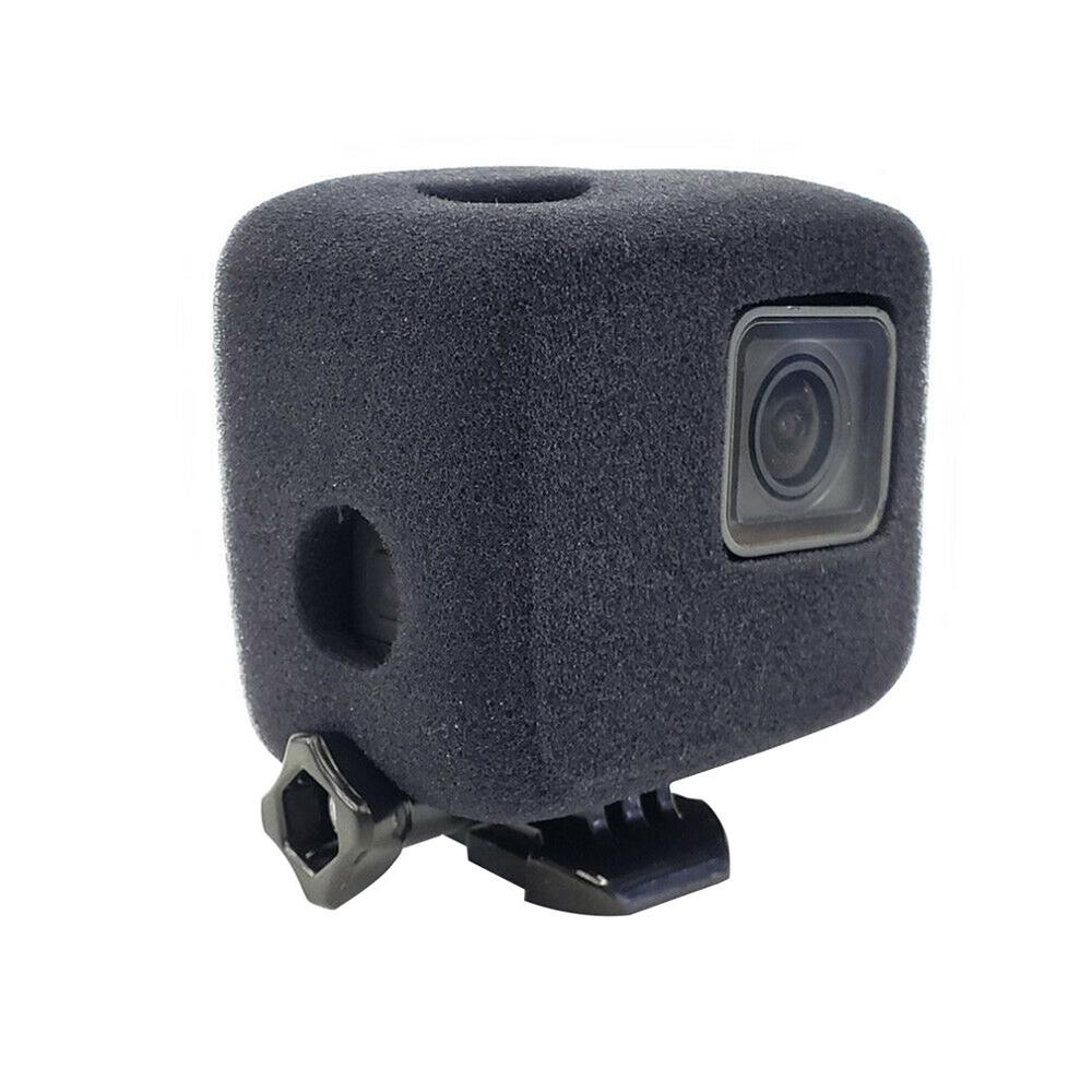 Housse de protection en mousse pour caméra Gopro Hero 7 6 5, étui coupe-vent, réduction du bruit, cadre de pare-vent