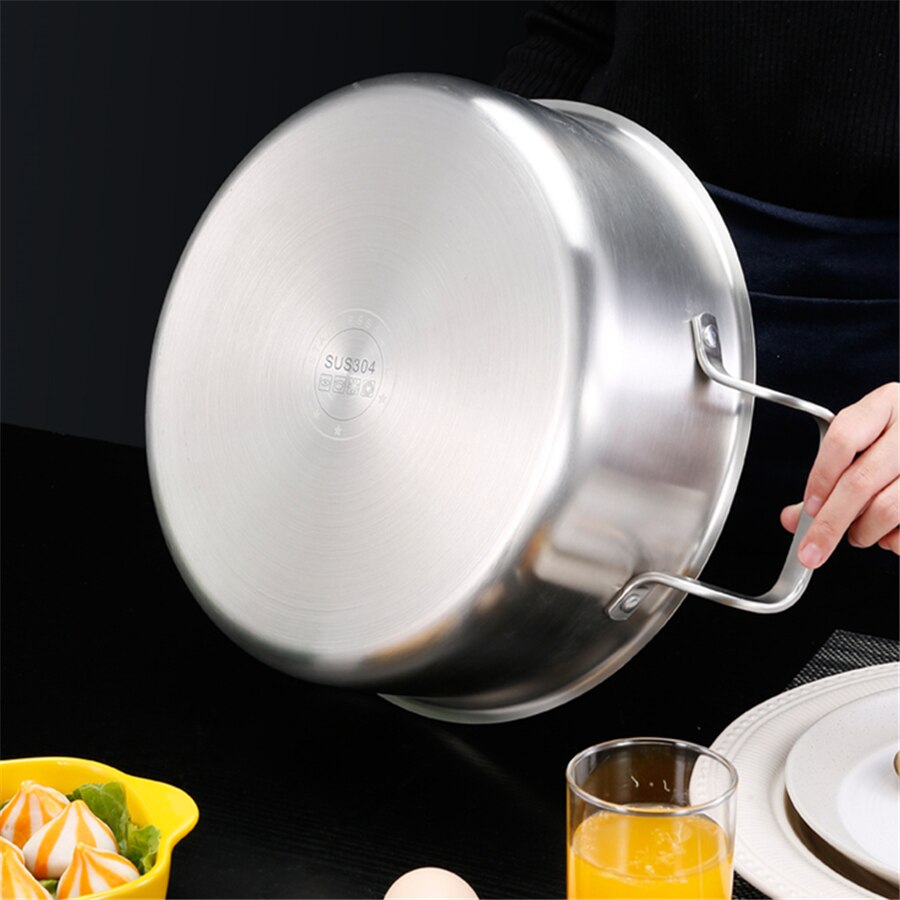 House Kitchen Steam Pot Soup Pot Stainless Steel Pot Multi-function Cookware Pot Multi-layers Pot