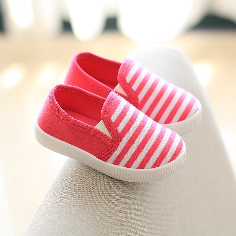 Spring Autumn Baby Canvas Shoes Boys Girls baby Casual Sports Shoes Sneakers Baby Shoes First Walkers Blue Yellow Red Color