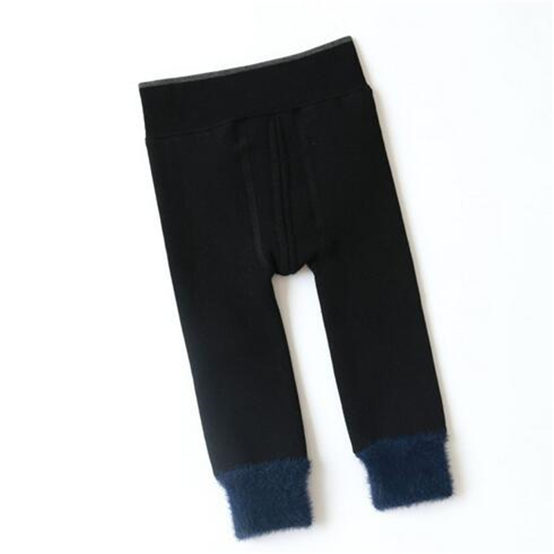 Mallas de algodón para niños pequeños, pantalones de invierno de 0 a 4T para bebés, calzas cálidas gruesas a la para niños y niñas, Leggings informales novedosos: 5 / 6-24M