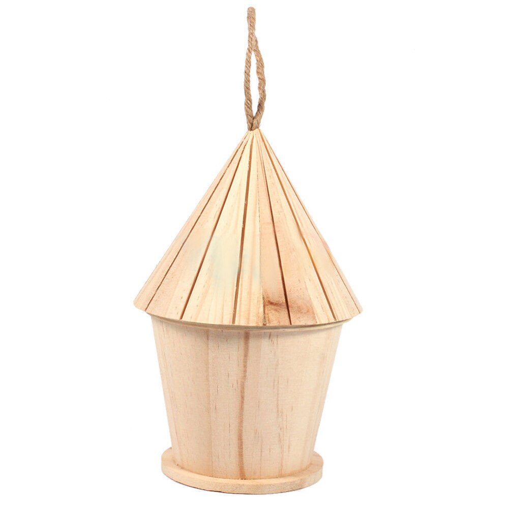 Creatieve Tung Houten Vogel Huis Houten Vogel Huis Outdoor Henneptouw 5.5x3.3 \