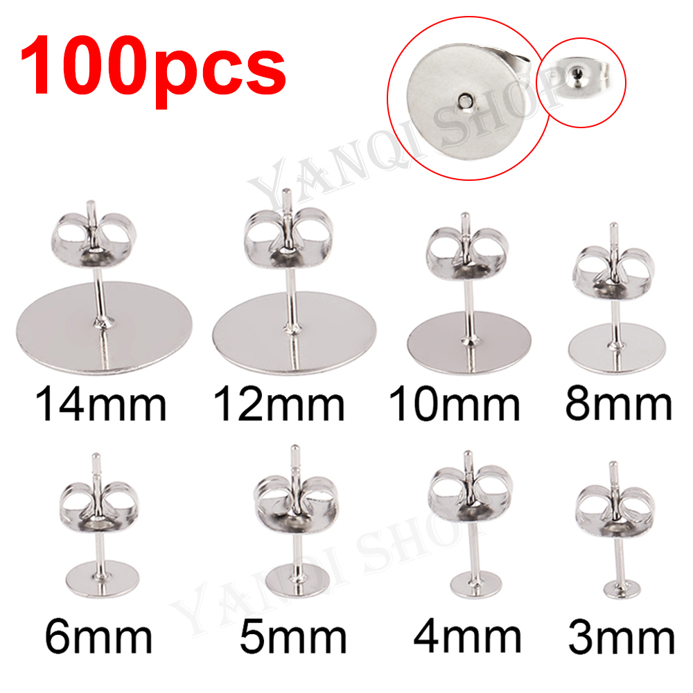 SEWACC 50pezzi Supporto Per Orecchini Clip Accessori Per - Foto 3