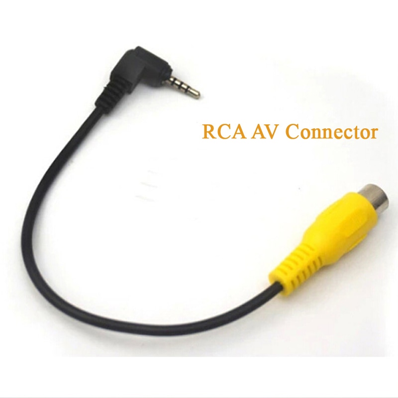 YaQue GPS 2.5mm Male To RCA Female Adapter Cable For AV-IN - 20cm Length