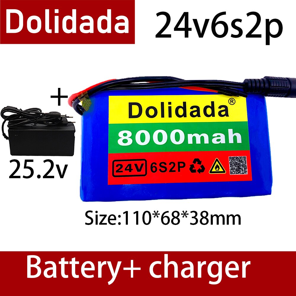 6s2p 24V 8Ah 18650 Batterie Au Lithium Batterie 25... – Grandado