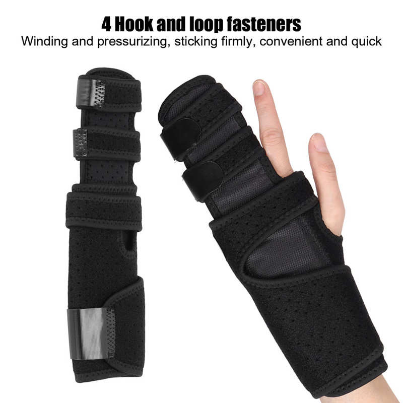 Professionelle Abzug Finger Schiene Hand Klammer Metacarpal Unterstützung für Gebrochen Finger Handgelenk Finger Bruch Metacarpal Klammer