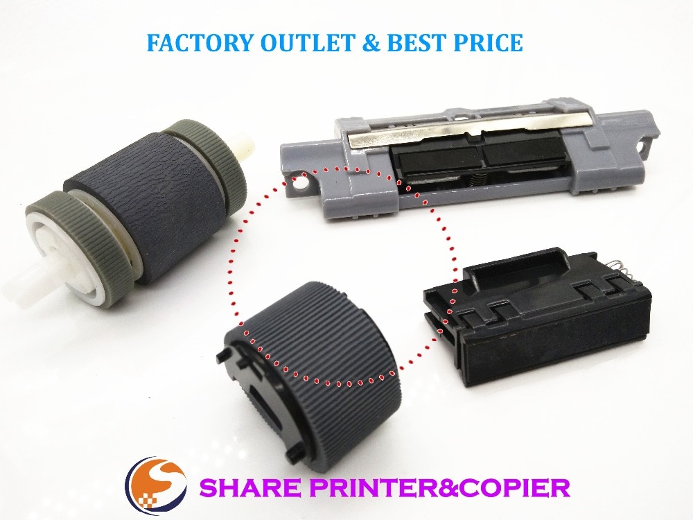 Replace Roller Kit for HP LaserJet P2030 P2035 P2050 P2055 Pro 400 - M401 / M425 MFP RL1-2115-000 RL1-2120-000 RM1-9168 RM1-6467