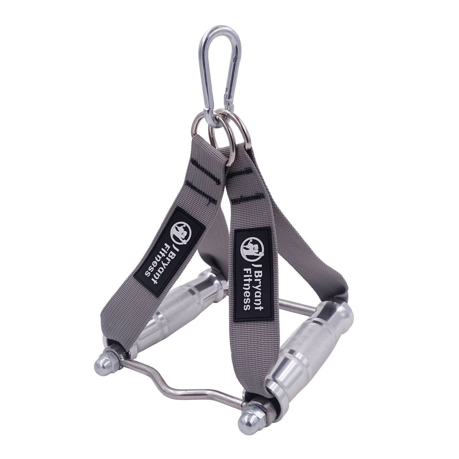 Multifunction Double D Handles Pull Down V Bar Cable Attachment for Seated Rowing T-Bar Landmines Handle Training Accessories: Type A gray