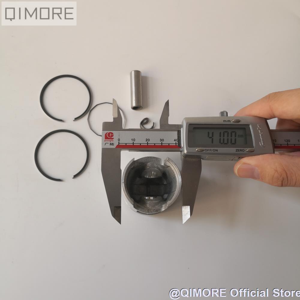 41mm Piston Ring Set for Scooter Moped D1E41QMB TB50 GEELY 50 QINGQI MULAN QM50QT-B2 RAN 2 RAN2