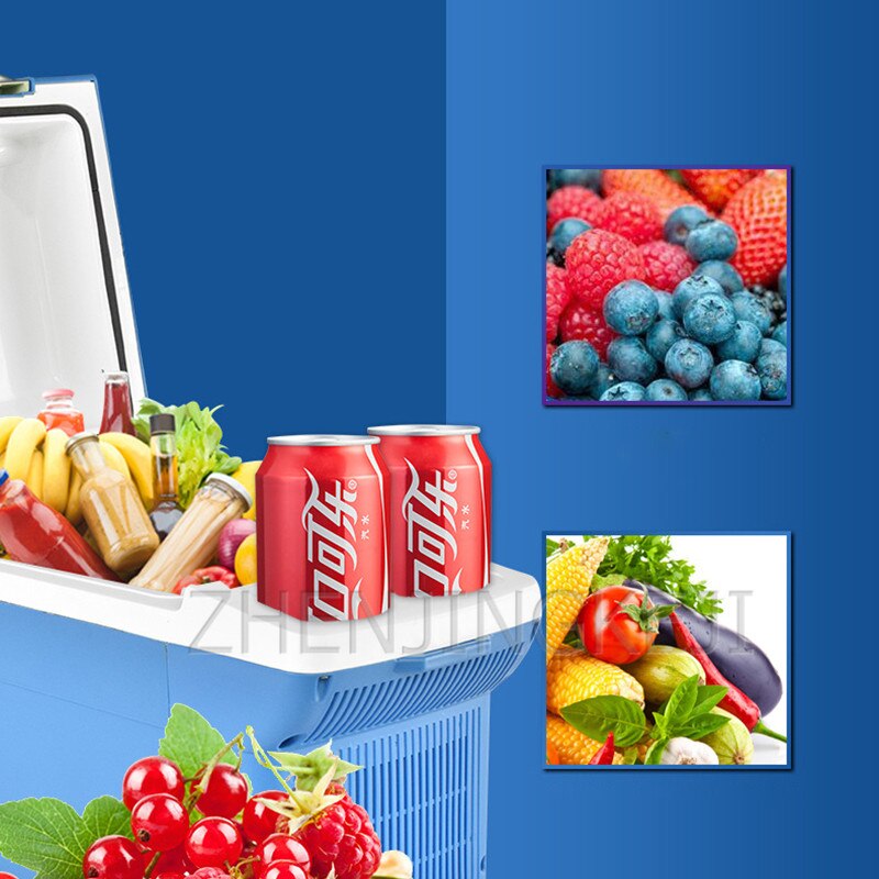 Vehicle 12V Small Fridge Household Student Office Semiconductor Refrigeration Equipment Tools Frozen Home Appliances
