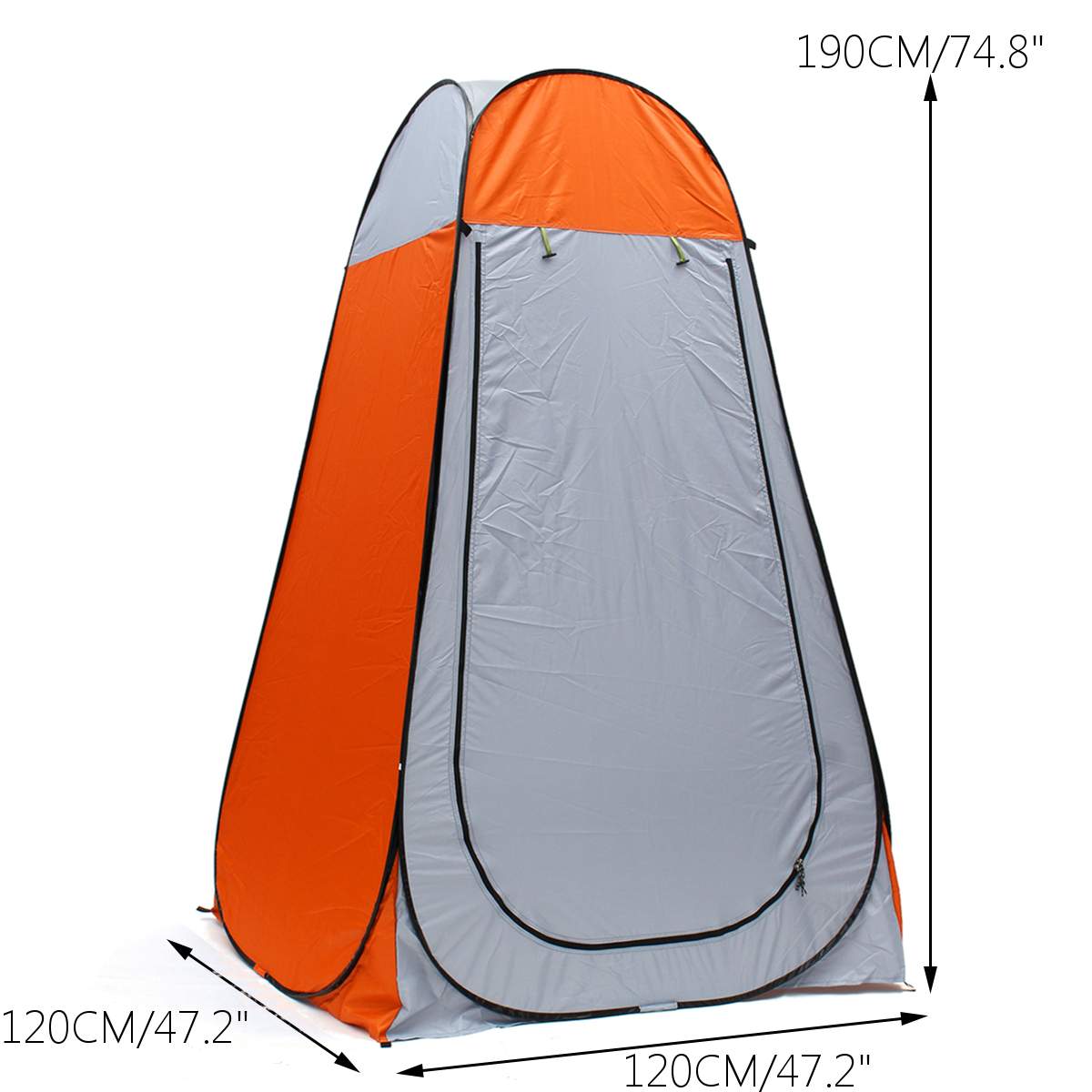 Automatic Outdoor Bath Tent Shower Shelter Swimming Locker Room Toilet Bird Watching Shed With Window Shower Head Fixing Strip