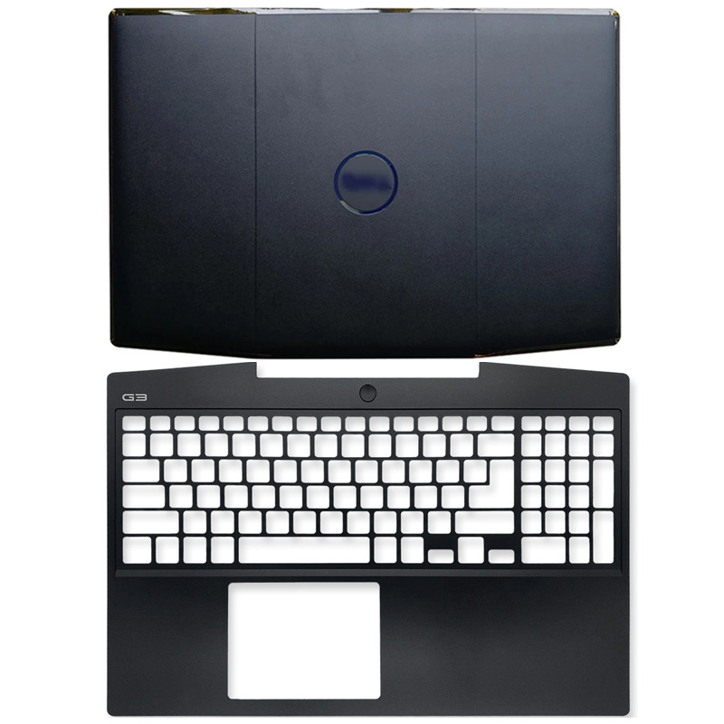 for DELL 15 G3 3590 Laptop LCD Back Cover/Front Bezel/Hinges/Palmrest/Bottom Case Computer Case: NO keyboard AC