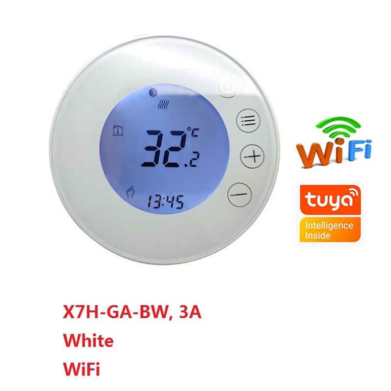HY525 Water Floor Heating System 3A Smart WIFI Thermostat Central Heating Wiring Centres Hub Controller Actuators for Gas Boiler: X7H-GA-B-wifi