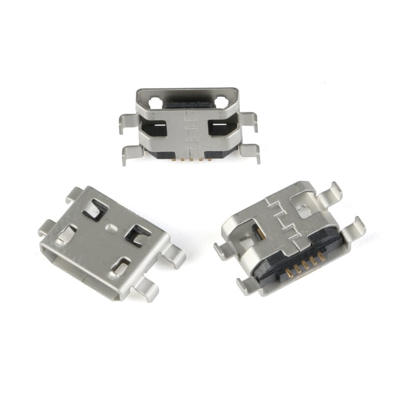 60 Stuks = 12 Modellen Micro Usb Connector 5Pin Usb Jack Socket Vrouwelijke Voor MP3/4/5 Huawei Lenovo Zte en Andere Mobiele Tablete