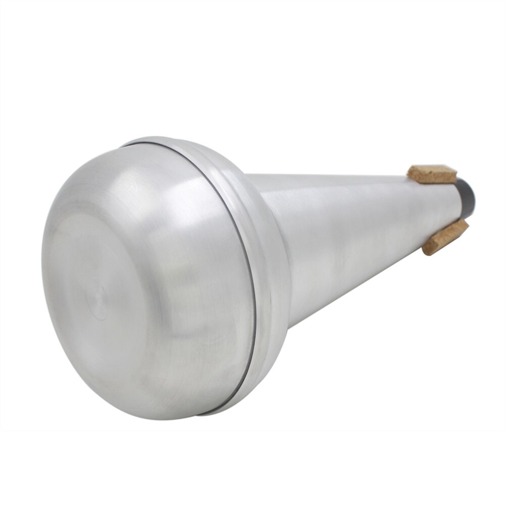 1PC Tenor Slide Trombone Mute Instrument Mute Device Aluminium Alloy Muffler for Home Studio Store