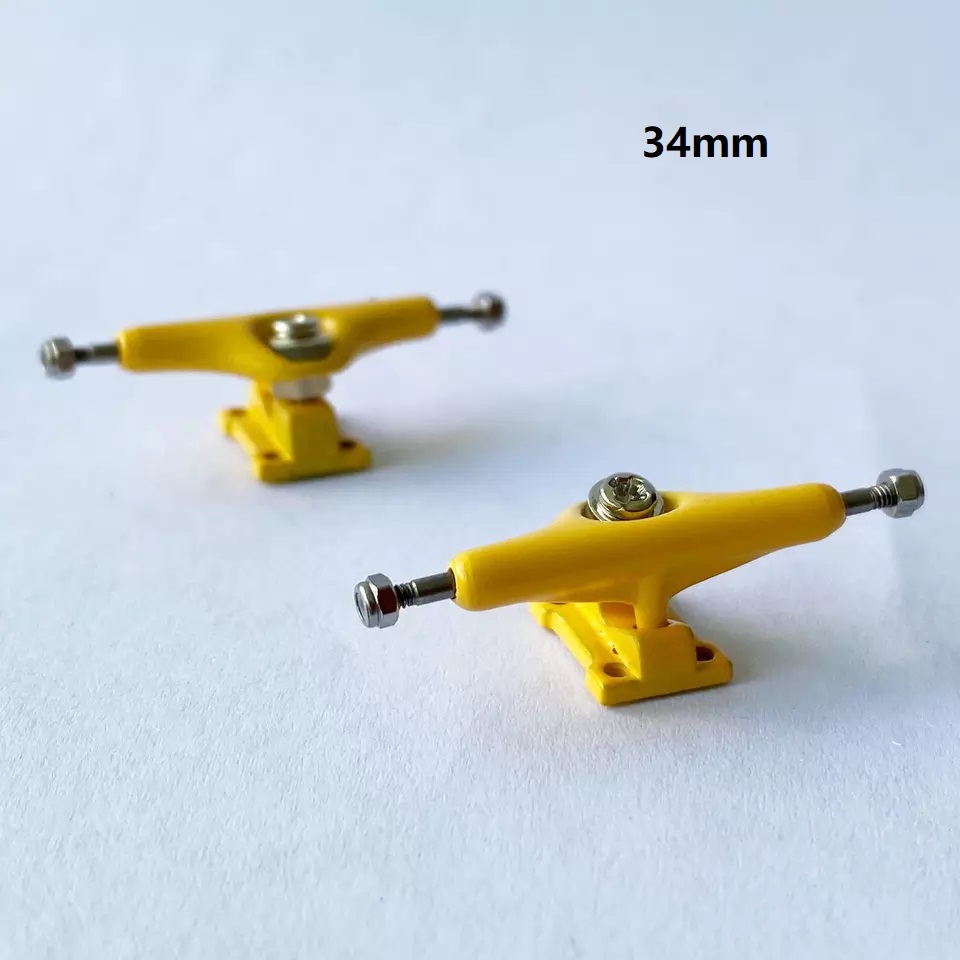 Fingerboard Truck 32mm 34mm Single Axle for Finger Skate Board Mini Skateboard Toys: Silver
