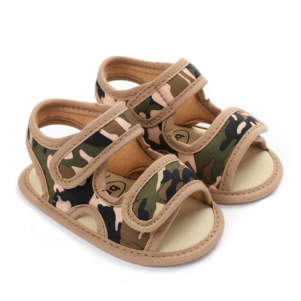 Zomer Camouflage Cool Hollow Baby Jongens Meisjes Sandalen Zachte Bodem Antislip Peuter Zachte Zolen