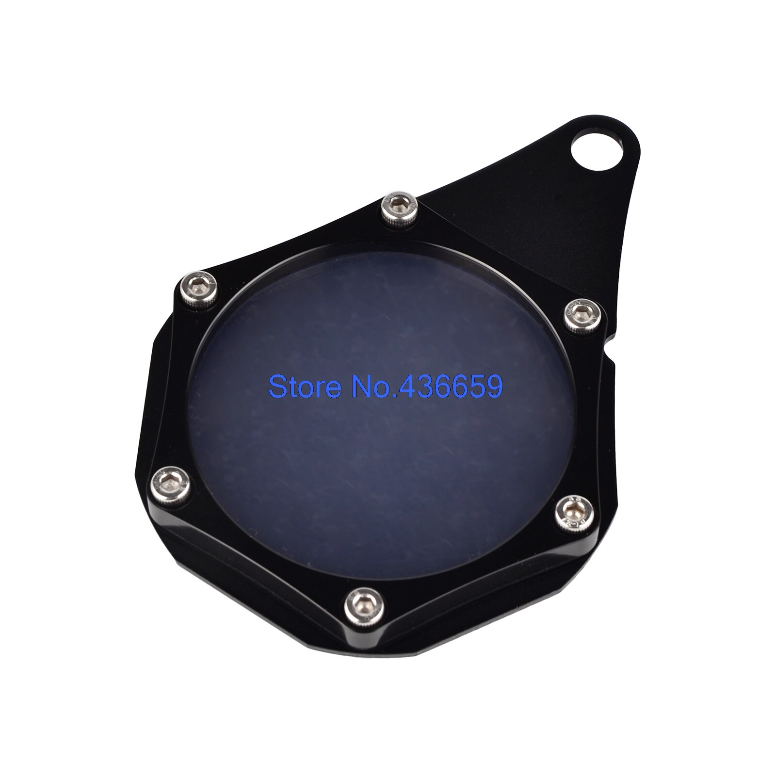 CNC Scooters Quad Bikes Mopeds ATV Motorcycle Motorbike Tax Disc Plate Holder: All Black