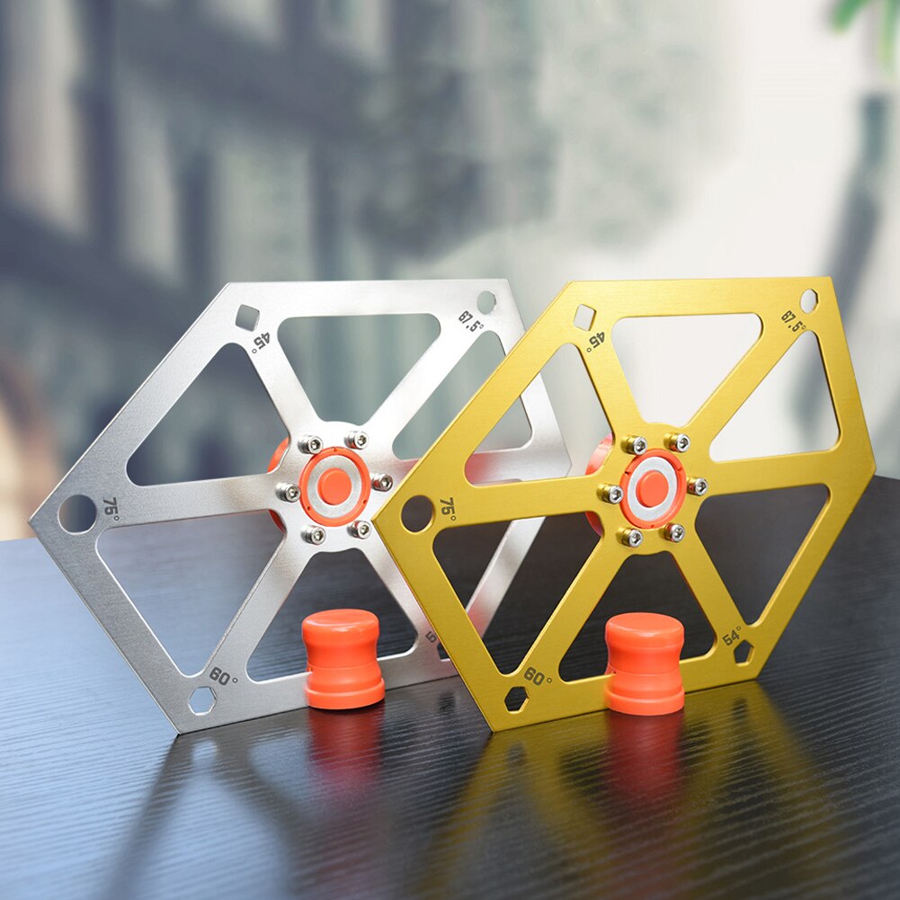 Multi Utility Tools Woodworking Angle Ruler Board Cutting Machine Saw Angle Adjustment Finder Tool 6 Square Ruler with Magnetism