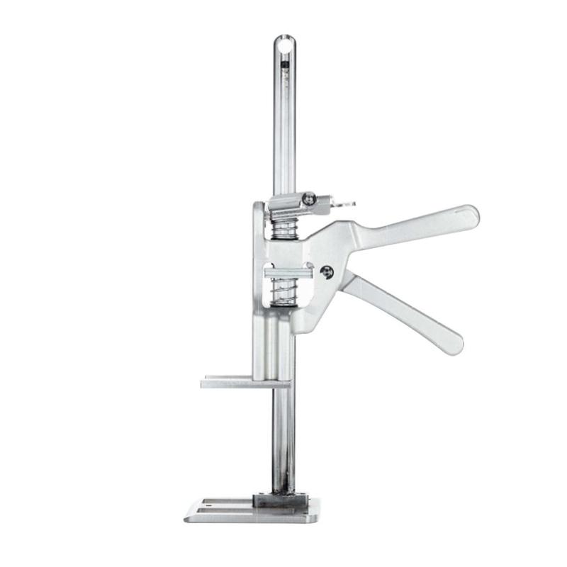 Lift Cabinet Jack Gypsum Board Repair Aluminum Manual Tool Labor Saving Arm Door Use Board Multi Purpose Plaster Sheet 2Pcs: Silver