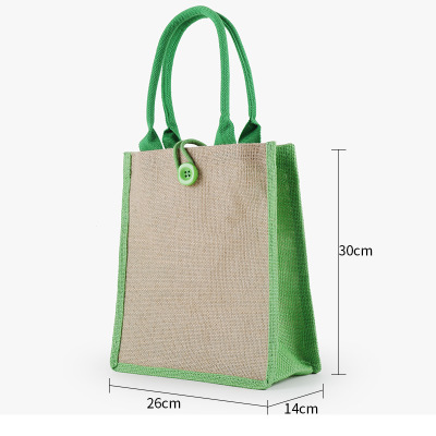 Sac à main de couleur jaune naturel, sac à bandoulière simple de grande capacité pour restaurer les anciennes manières, sac fourre-tout: vert clair