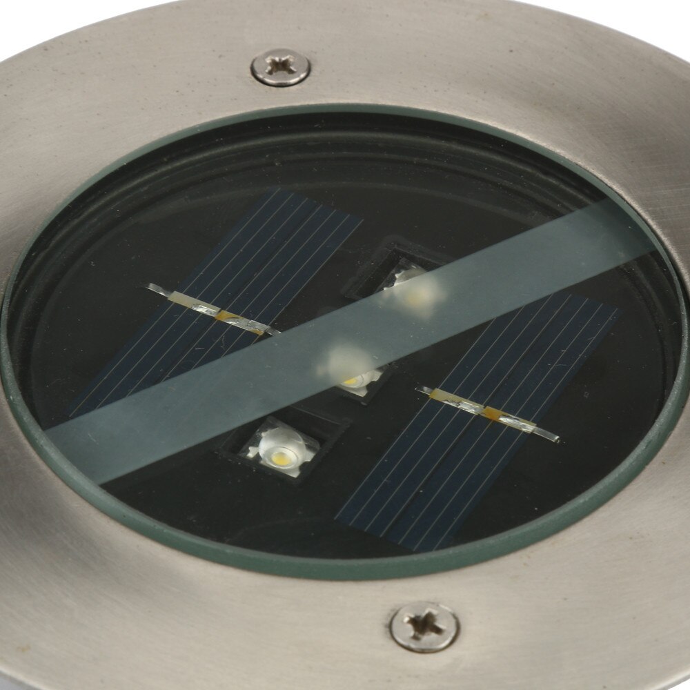 Outdoor Waterdichte Led Solar Tuin Steen Verlichting Wit Licht Straat Lamp Voor Gazon Pathway Vierkante Omheining Landschap #10