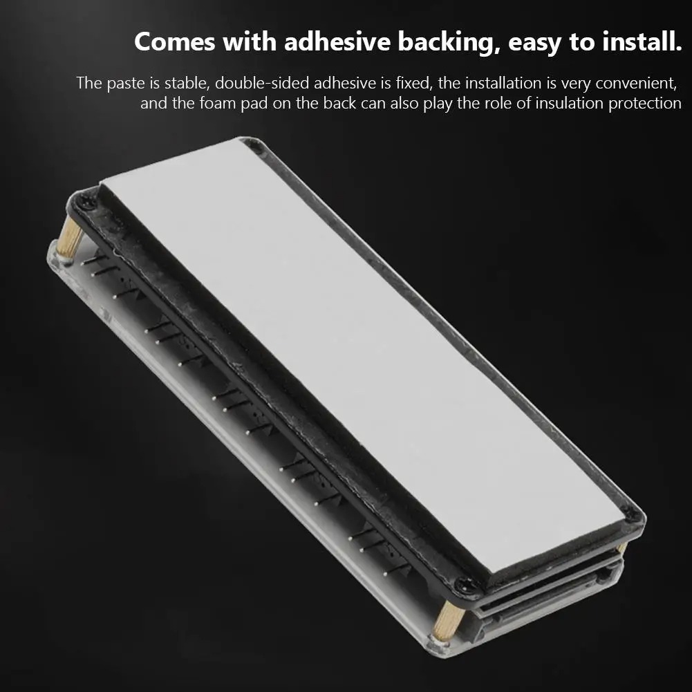 Conector ARGB, concentrador divisor de 1 a 10 puertos, 5V, 3 pines, carcasa ARGB, concentrador de ventilador con Base adhesiva, alimentación SATA para luces de ventiladores LED