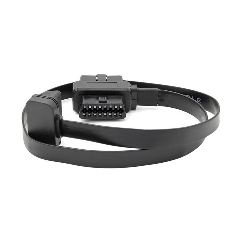 Convertor Adapter Cable Diagnostic OBD2 Extension Cable 2 In 1 70CM 16Pin Female To Male/Female Extension Connector