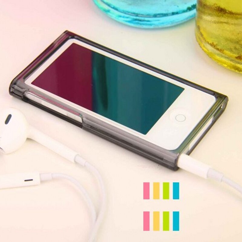 Case Voor Ipod Nano 7 Cover Candy Kleur Soft Tpu Siliconen Case Voor Apple Ipod Nano 7 7th Generatie Case