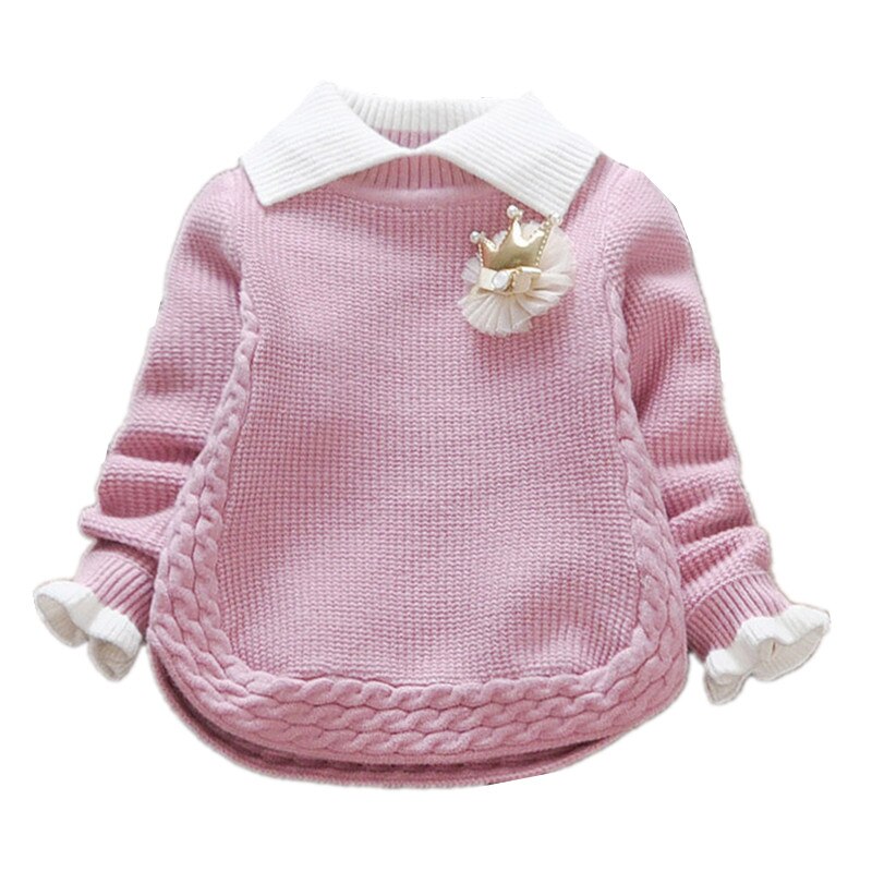Syksy/talvi vauvapusero tytöille lasten neule neule lapsille neulepuserot vauvoille