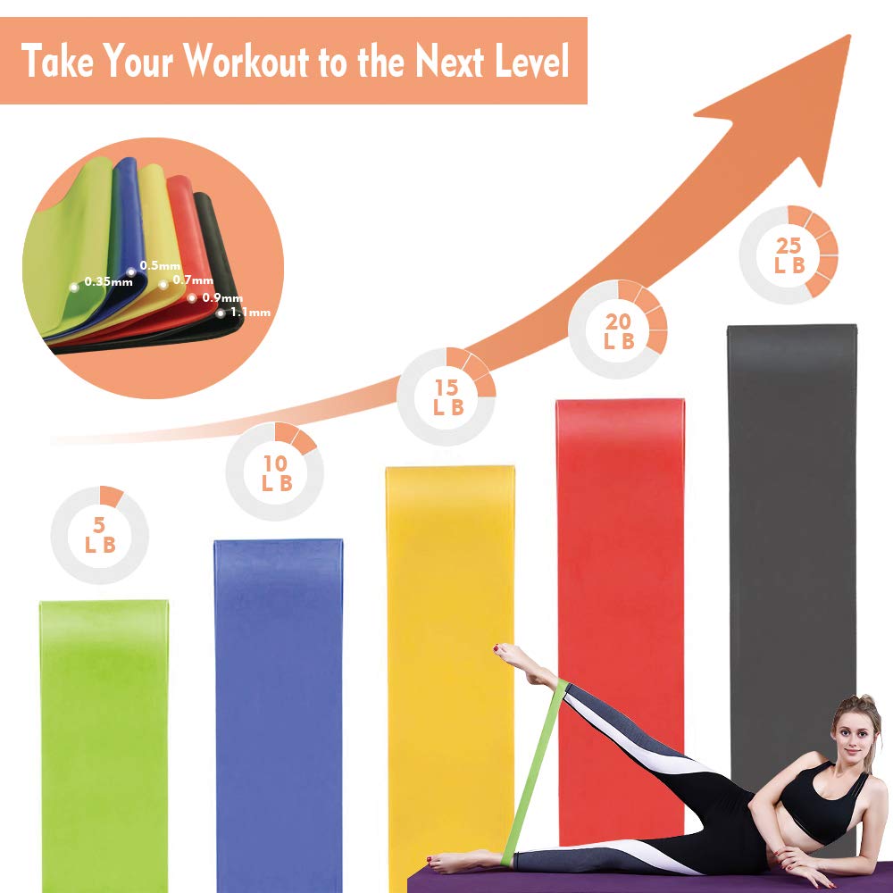 Juego de bandas de resistencia para ejercicio muscular, cuerdas de tracción elásticas para entrenamiento, terapia física, gimnasio en casa, entrenamiento de fuerza