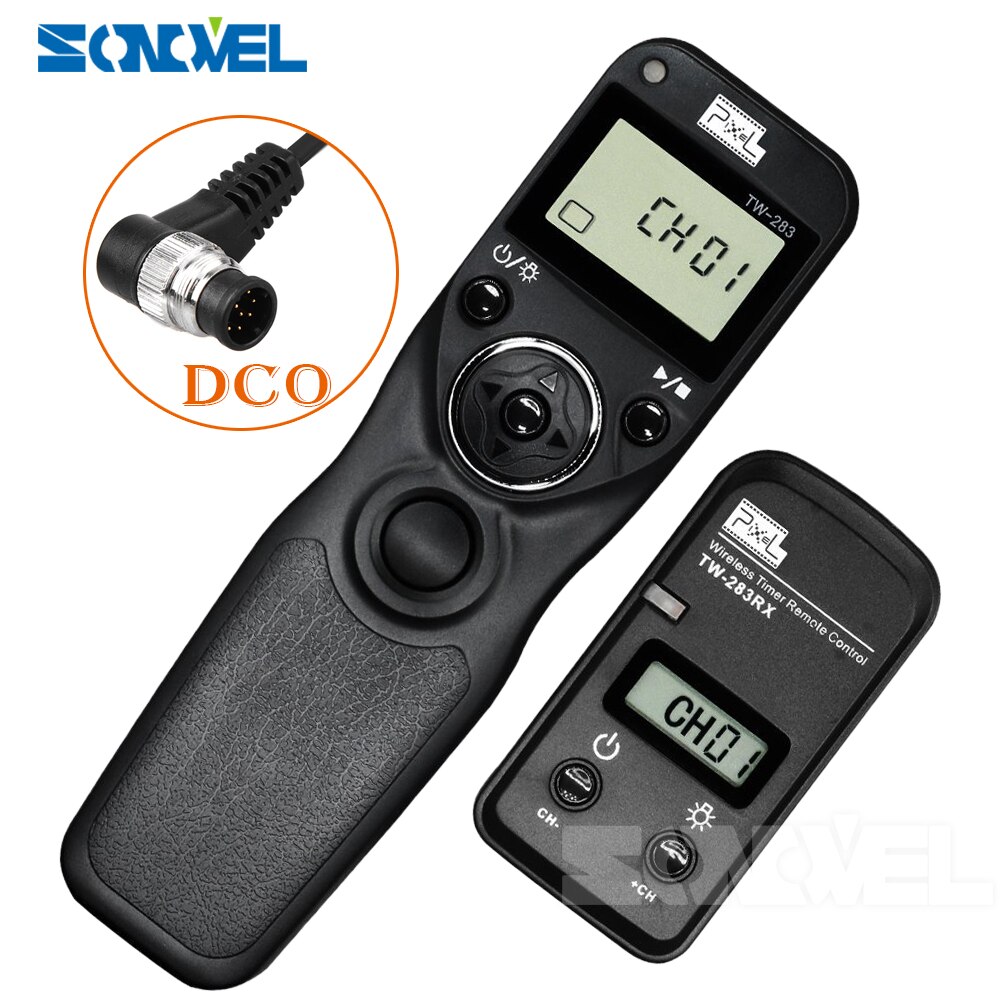 Pixel TW-283 DC0 Camera Draadloze Timer Afstandsbediening Ontspanknop Kabel voor Nikon D300S D300 D2 D1 D4 N90S F5 F6 F100 F90